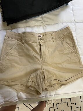 SO Beige Women's Casual Cotton Shorts